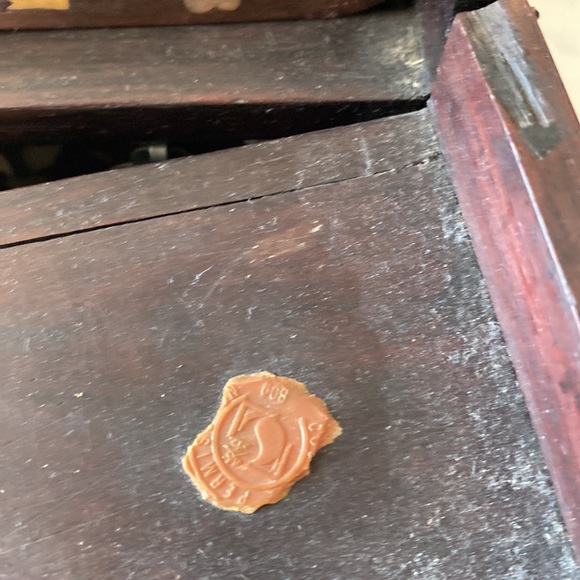 Vintage antique jewelry box from China - - Picture 5 of 13